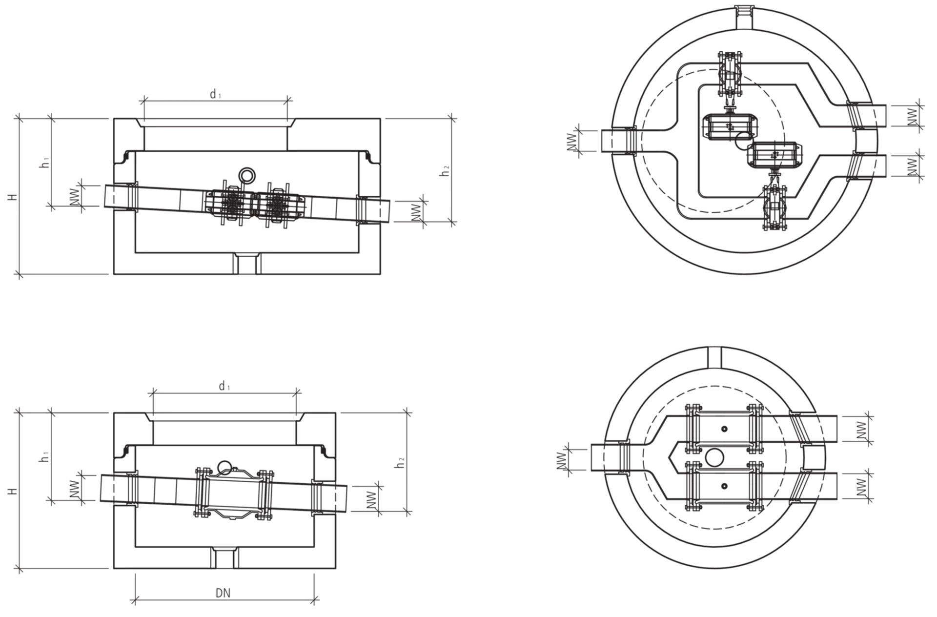 friwa<sup>®</sup>-fix Umlenkschächte ULS