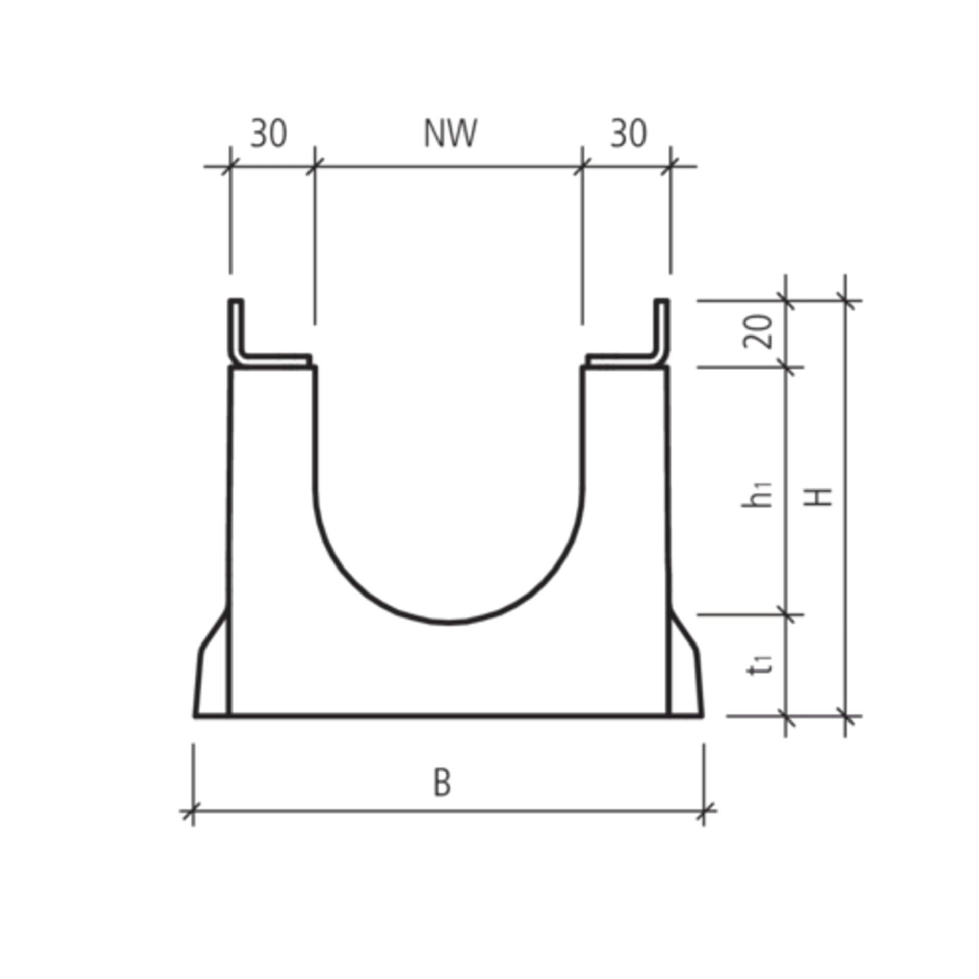 BIRCOlight<sup>®</sup> Rinnen NW 100 AS