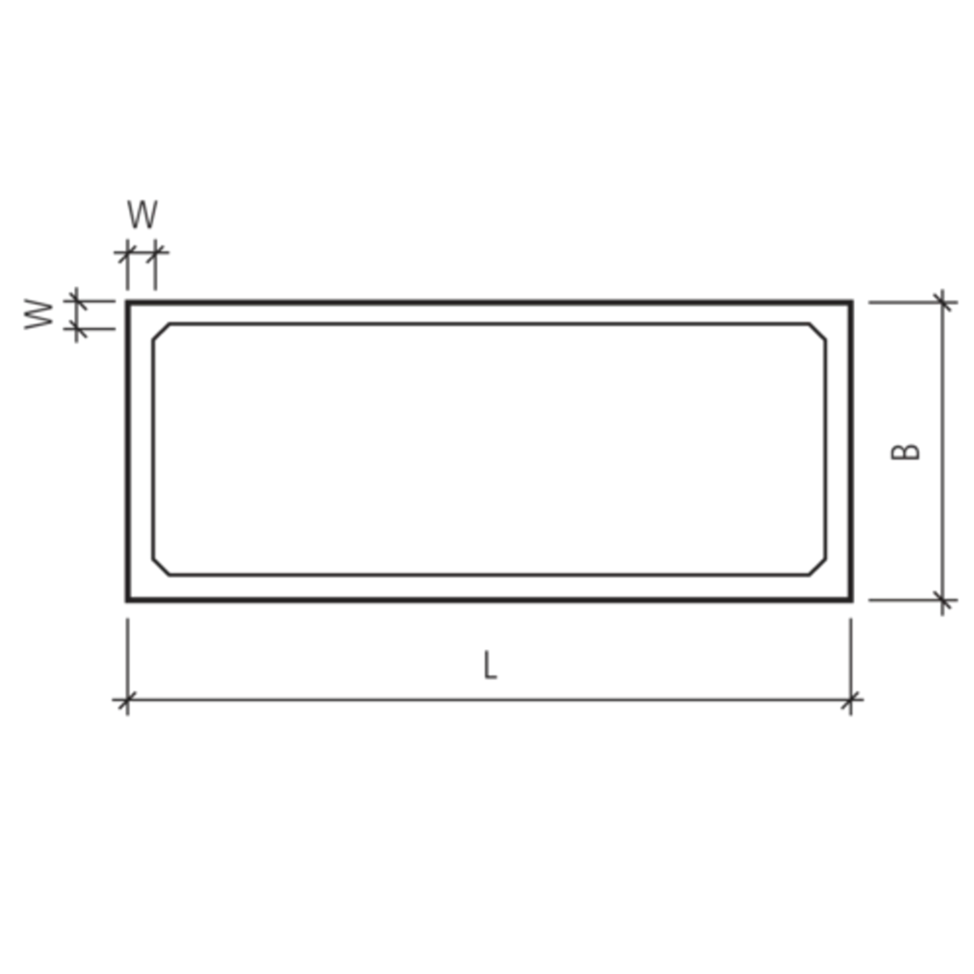 RESIDENZA<sup>®</sup> Brunnentröge rechteckig
