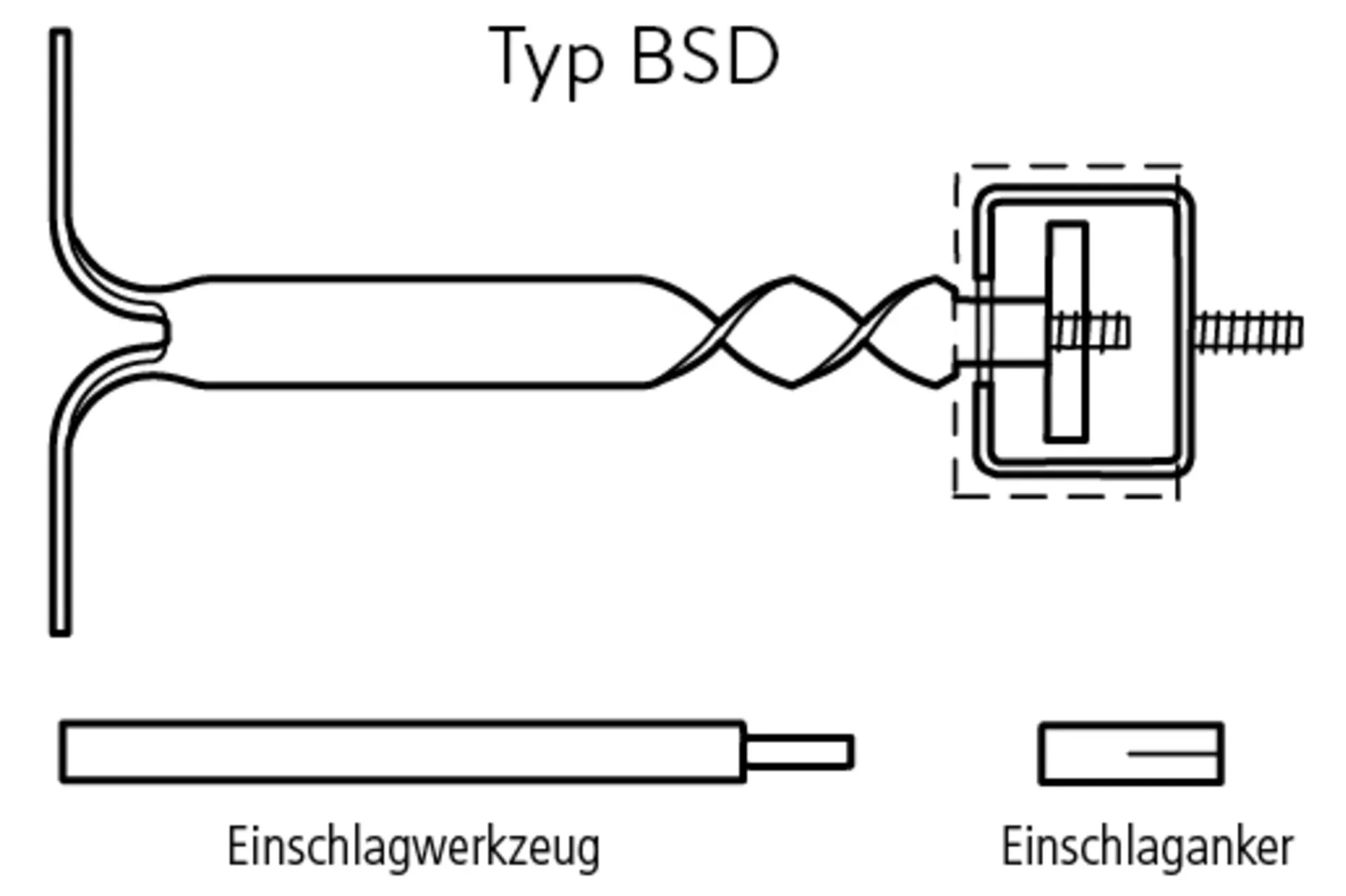 Schalldämm-Spiralanker