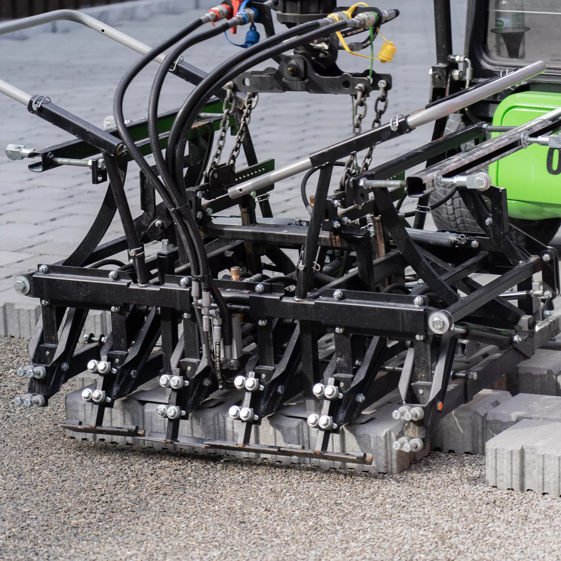 Verlegemaschinen für Verbund- und Pflastersteine