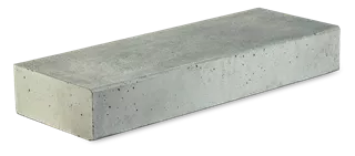 PARCO Blockstufe grau abgerieben stirnseitig gefast L 100 cm B 36 cm H 15 cm