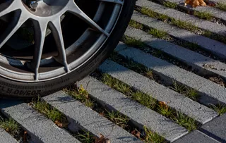 RAINA Rasenliner mit Verschiebesicherung grau glatt L 60 cm B 40 cm H 10 cm