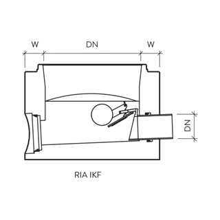 Bearbeitungszuschläge CENTUB<sup>®</sup> RIA Rückstauklappe