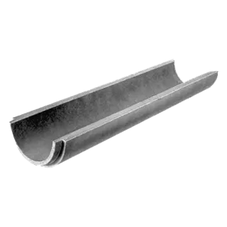 Halbschalen ohne Fuss unbewehrt