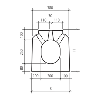 SECURRO<sup>®</sup> Schlitzrinne für Drainasphaltbelag