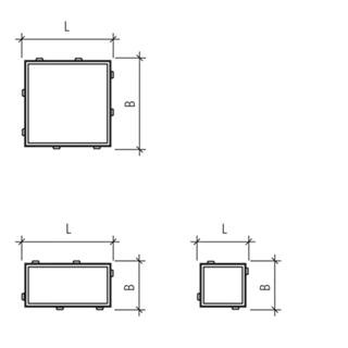 CLASSIC<sup>®</sup> Pflastersteine mit Nocken gefast glatt