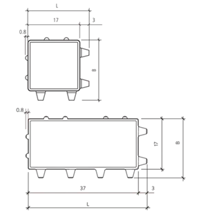 CLASSIC<sup>®</sup> RASEN Ökosteine gefast