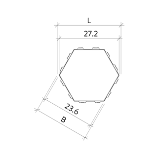 OMEGA<sup>®</sup> Ökosteine fein gefast glatt