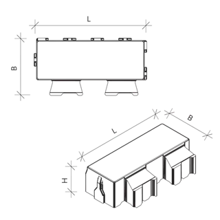 CLIMA STONE Rasen fein gefast