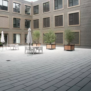 FINALGO Vakuum Gehwegplatten vollkantig