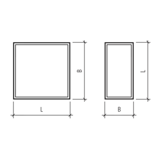 FINALGO Vakuum Platten gefast