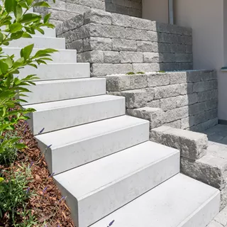 PARCO<sup>®</sup> Blockstufen gefast abgerieben