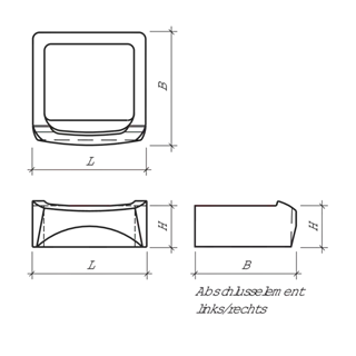 FLORA Böschungssteine